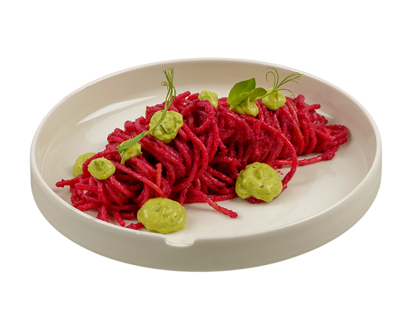 Spaghetti With Beetroot