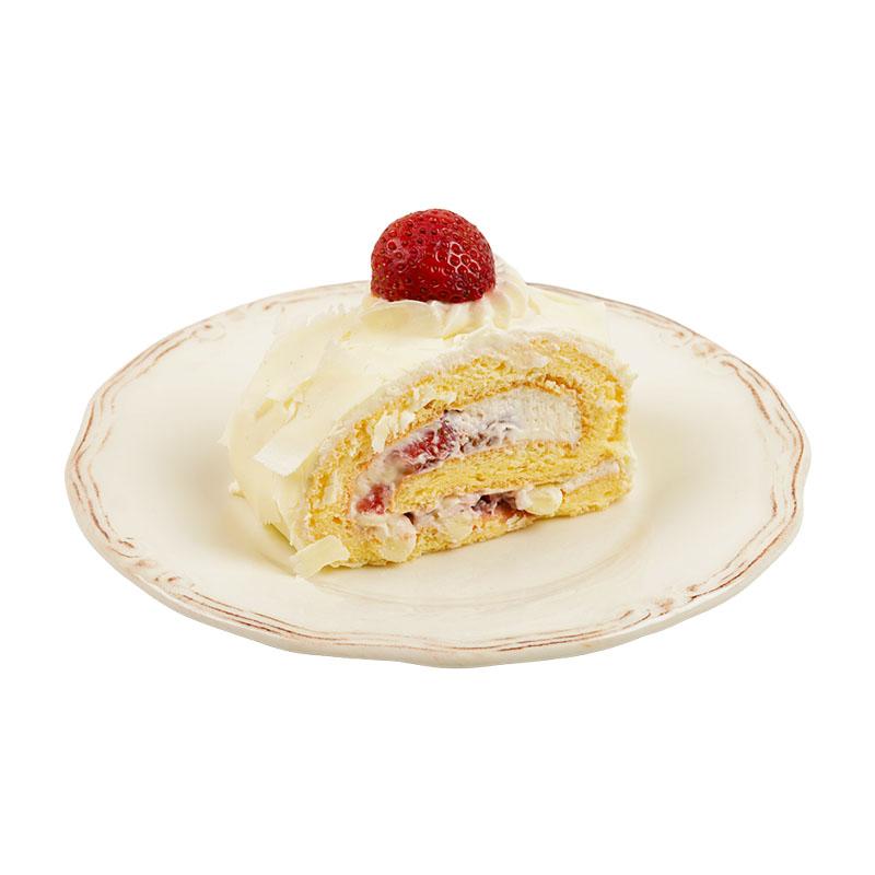 Çilekli Sarmal Pasta