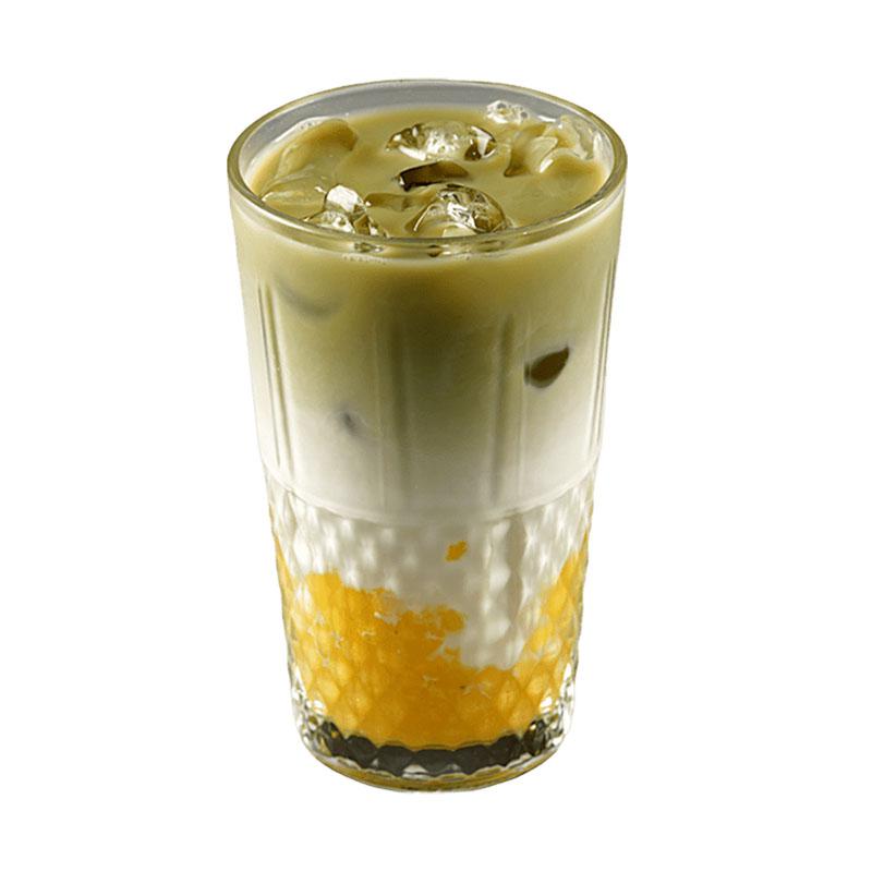 Ice Mango Matcha Latte