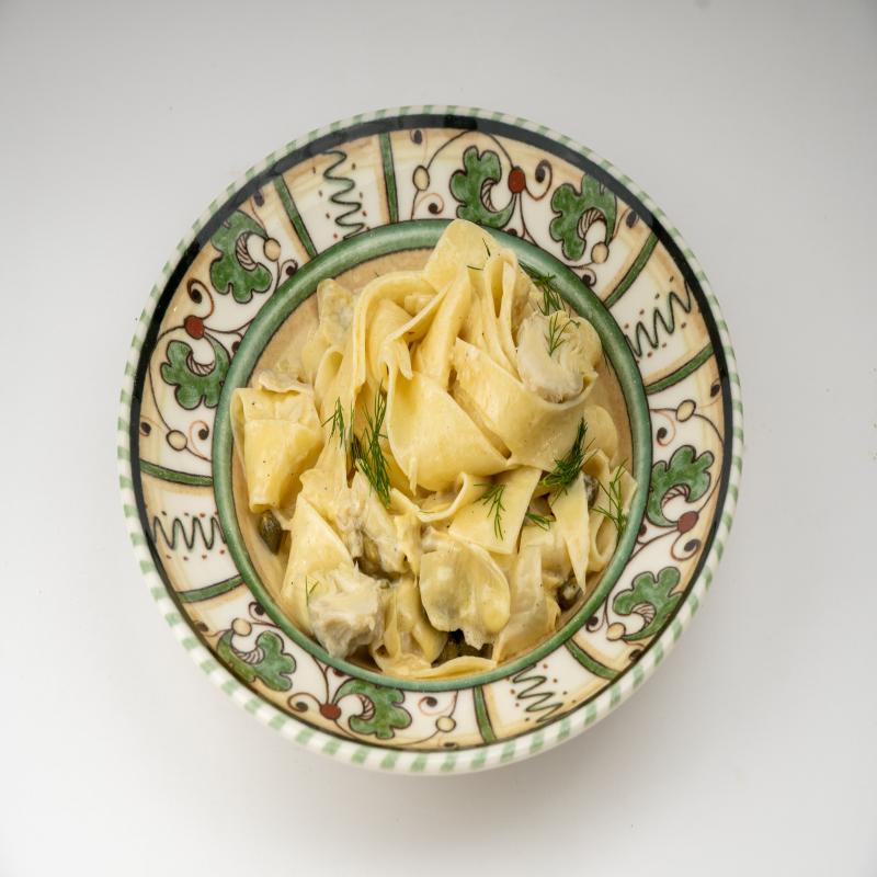 Enginarlı Pappardelle